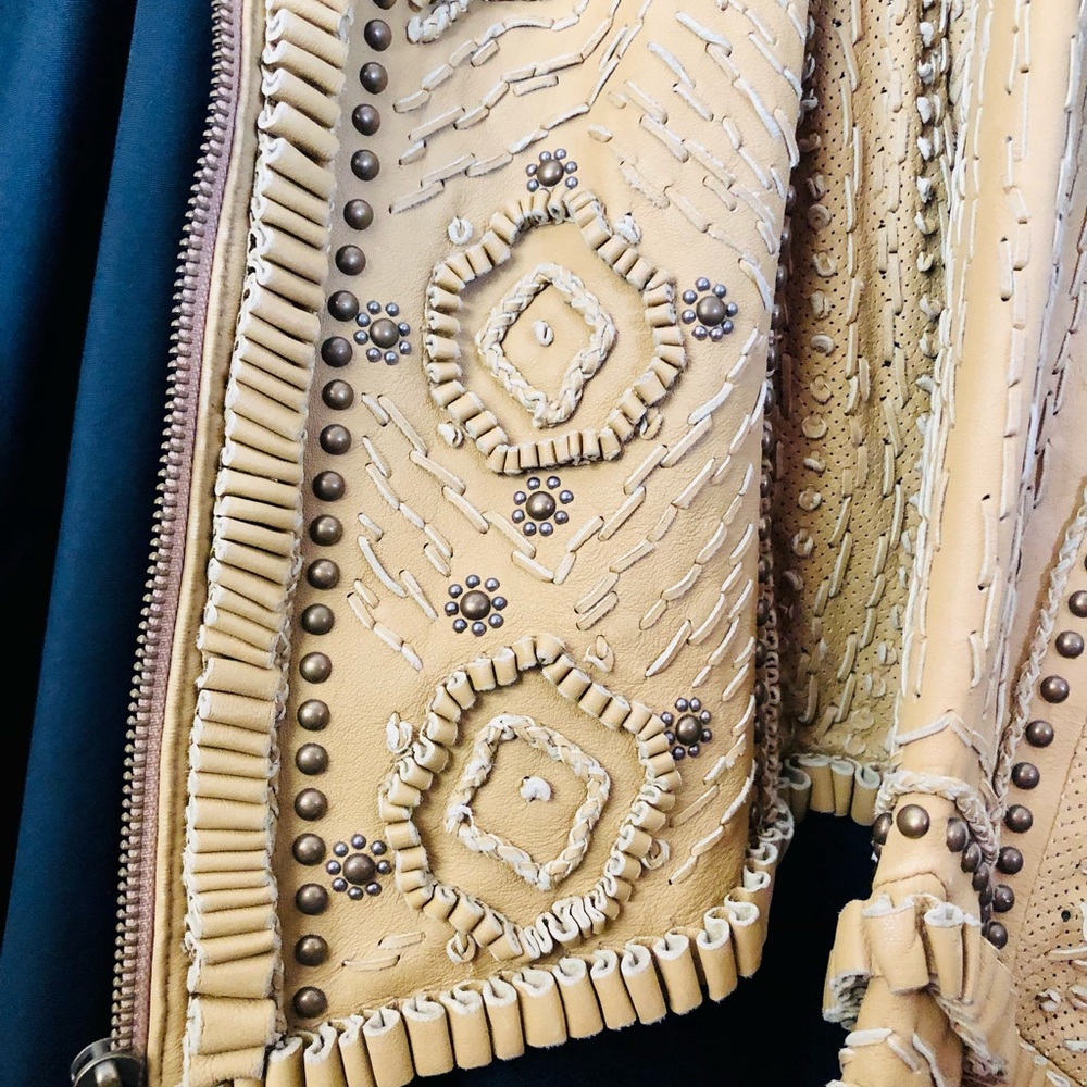 Double D Ranch Leather Jacket - Rare - Picture 14 of 16
